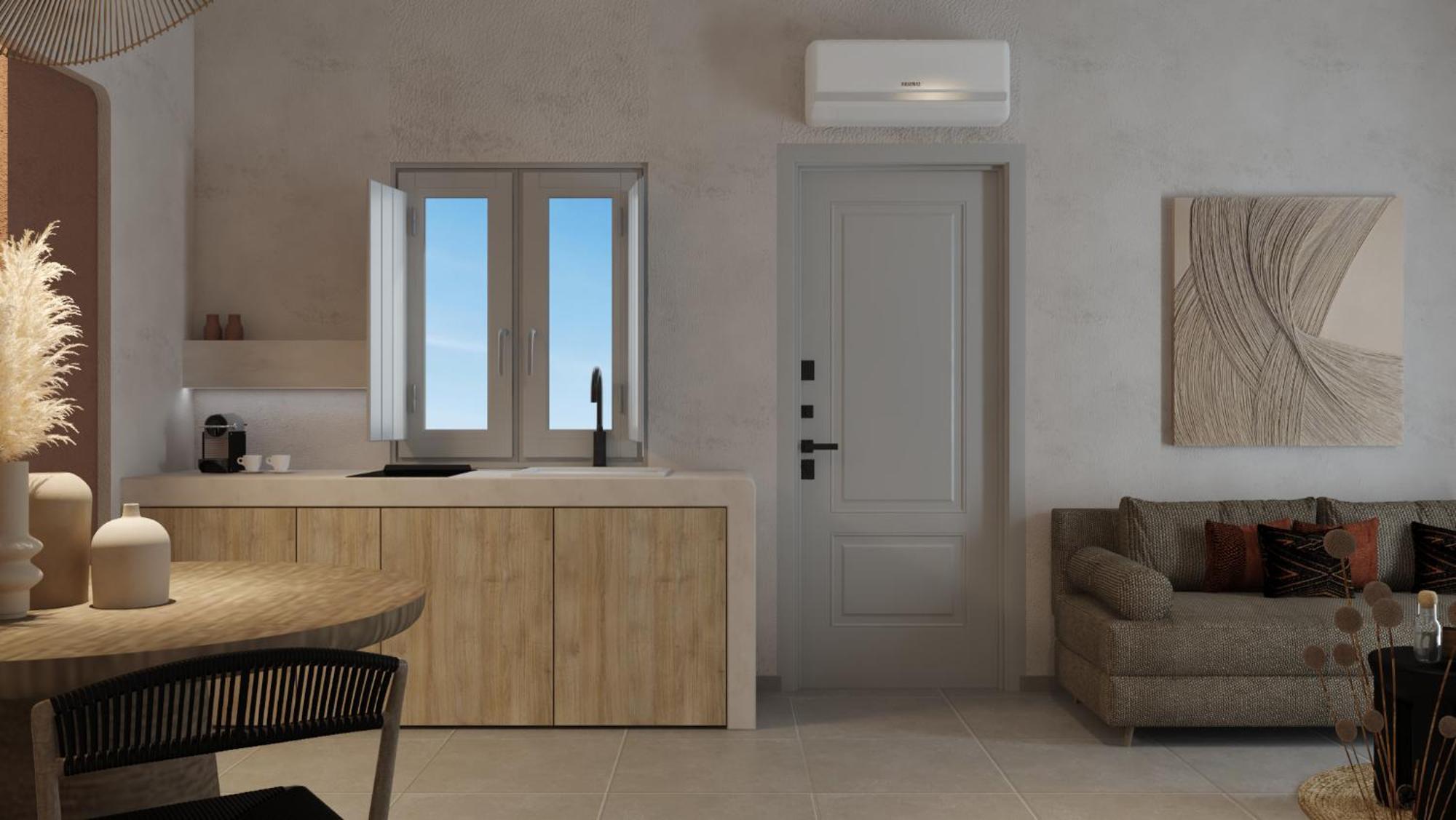 Santorini Family Apartments Kamári Екстериор снимка